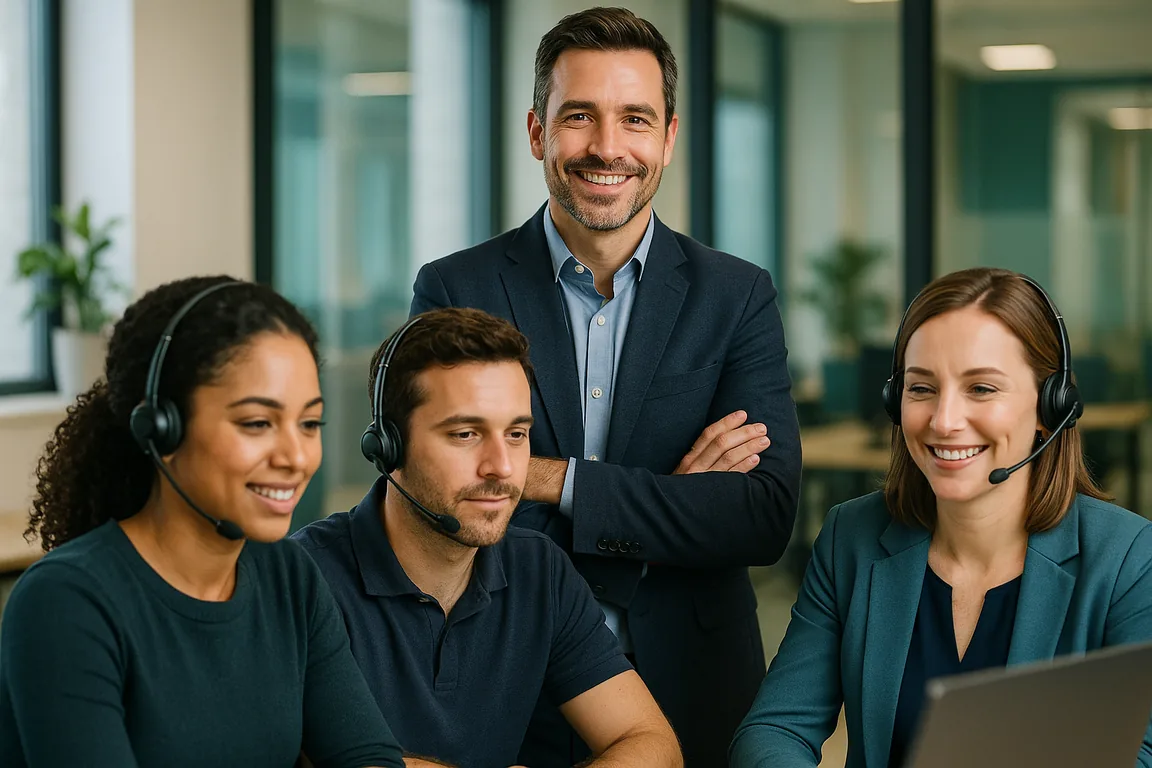 Confident team leadership